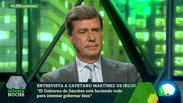 Cayetano Martínez de Irujo, en laSexta Noche