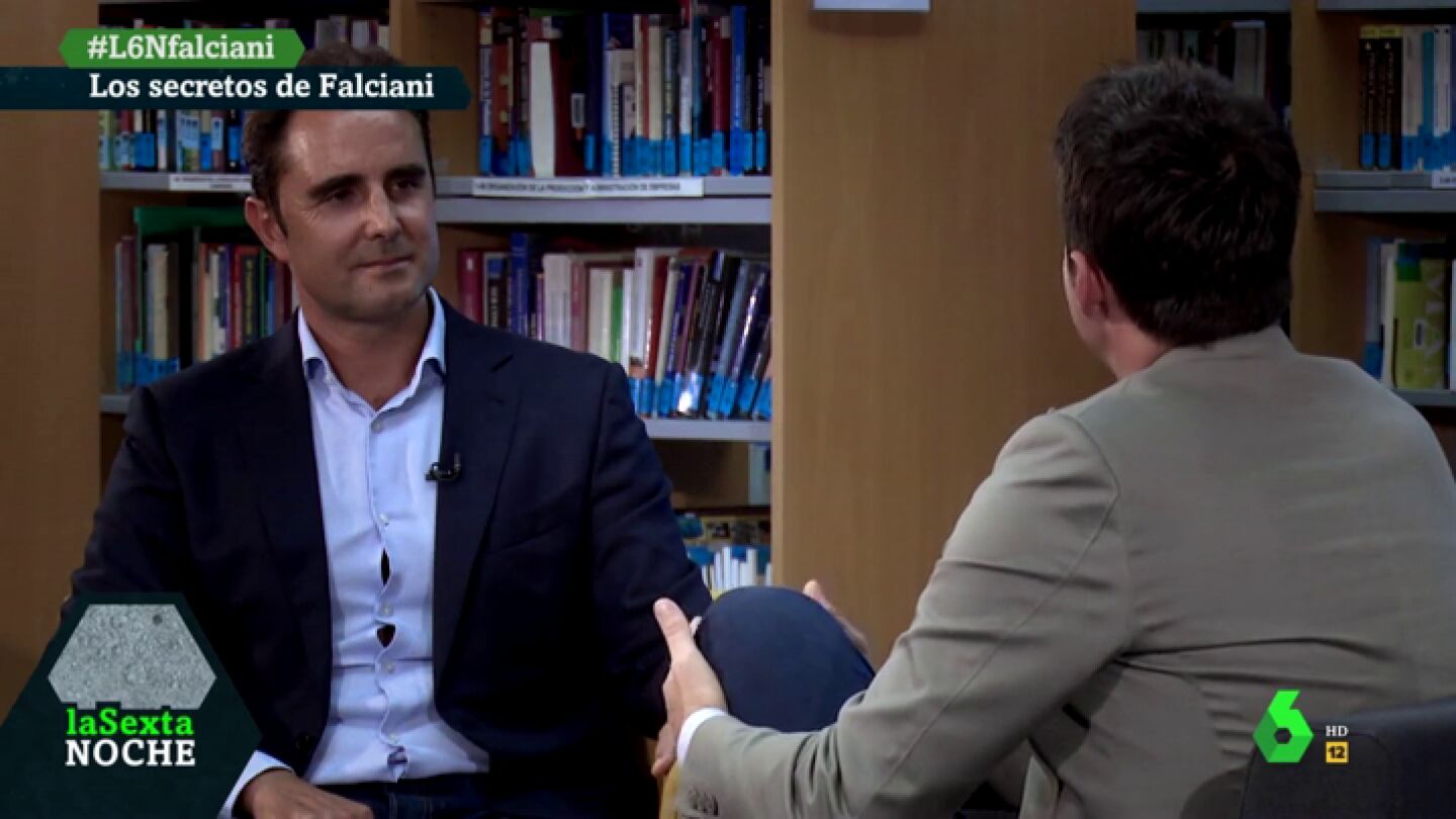 Herv&eacute; Falciani, en laSexta Noche