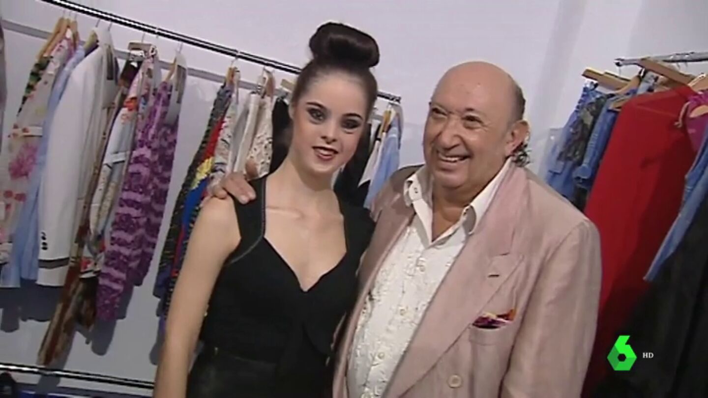 La modelo Mari&aacute;n &Aacute;vila con Francis Montesinos