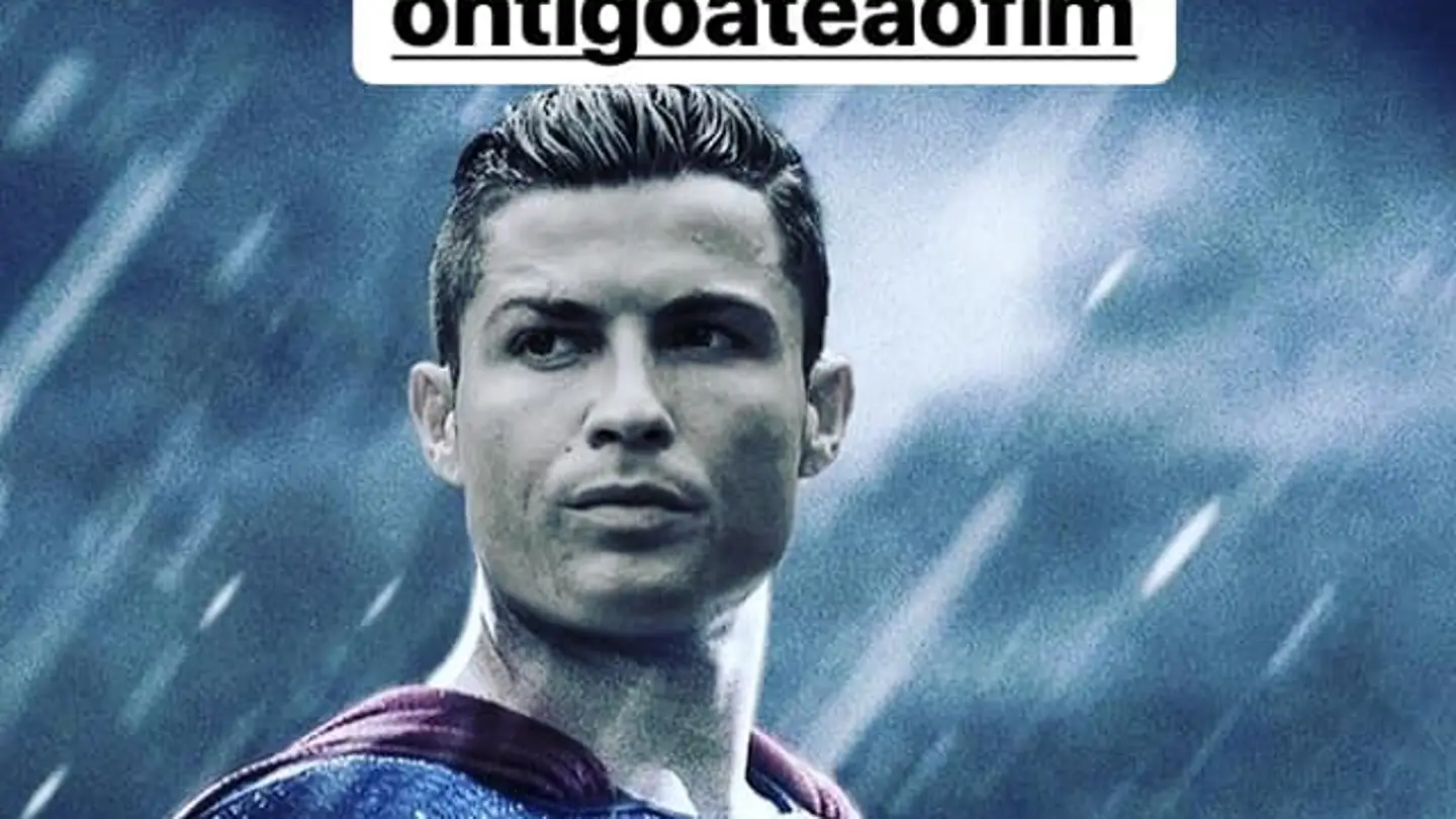 La imagen de Cristiano compartida por su madre y hermana La imagen de Cristiano compartida por su madre y hermana