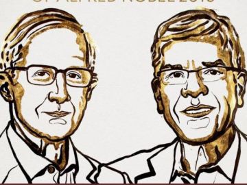 Los estadounidenses William D. Nordhaus y Paul M. Romer Los estadounidenses William D. Nordhaus y Paul M. Romer