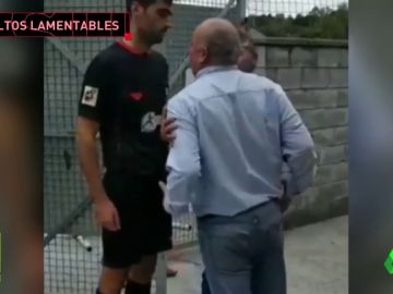 Un padre amenazó de muerte a un árbitro en Asturias.