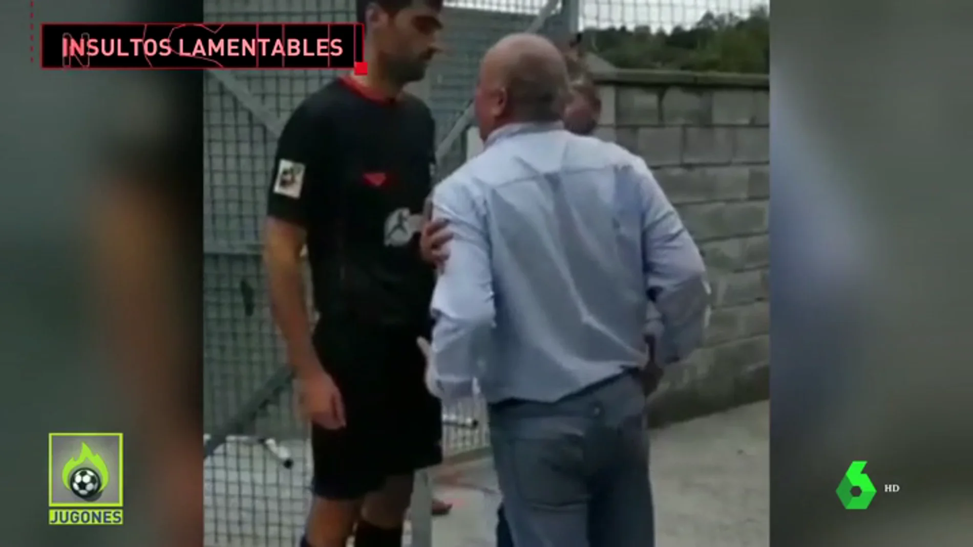 Un padre amenazó de muerte a un árbitro en Asturias.
