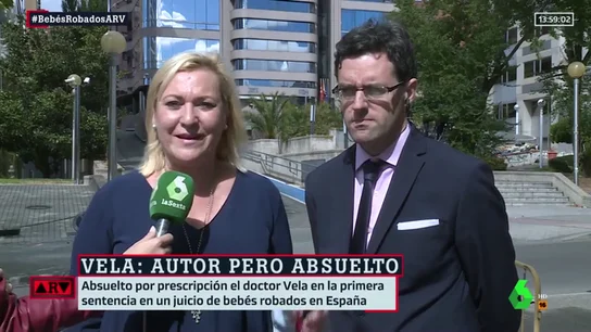 Inés Madrigal, con su abogado Inés Madrigal, con su abogado