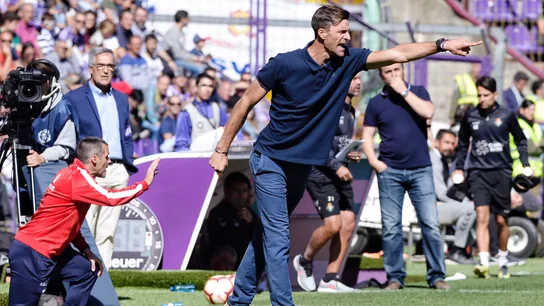 Leo Franco, durante un partido del Huesca Leo Franco, durante un partido del Huesca