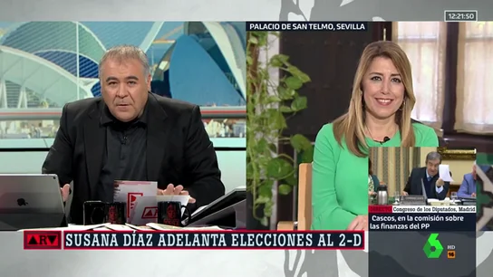 Antonio García Ferreras y Susana Díaz Antonio García Ferreras y Susana Díaz