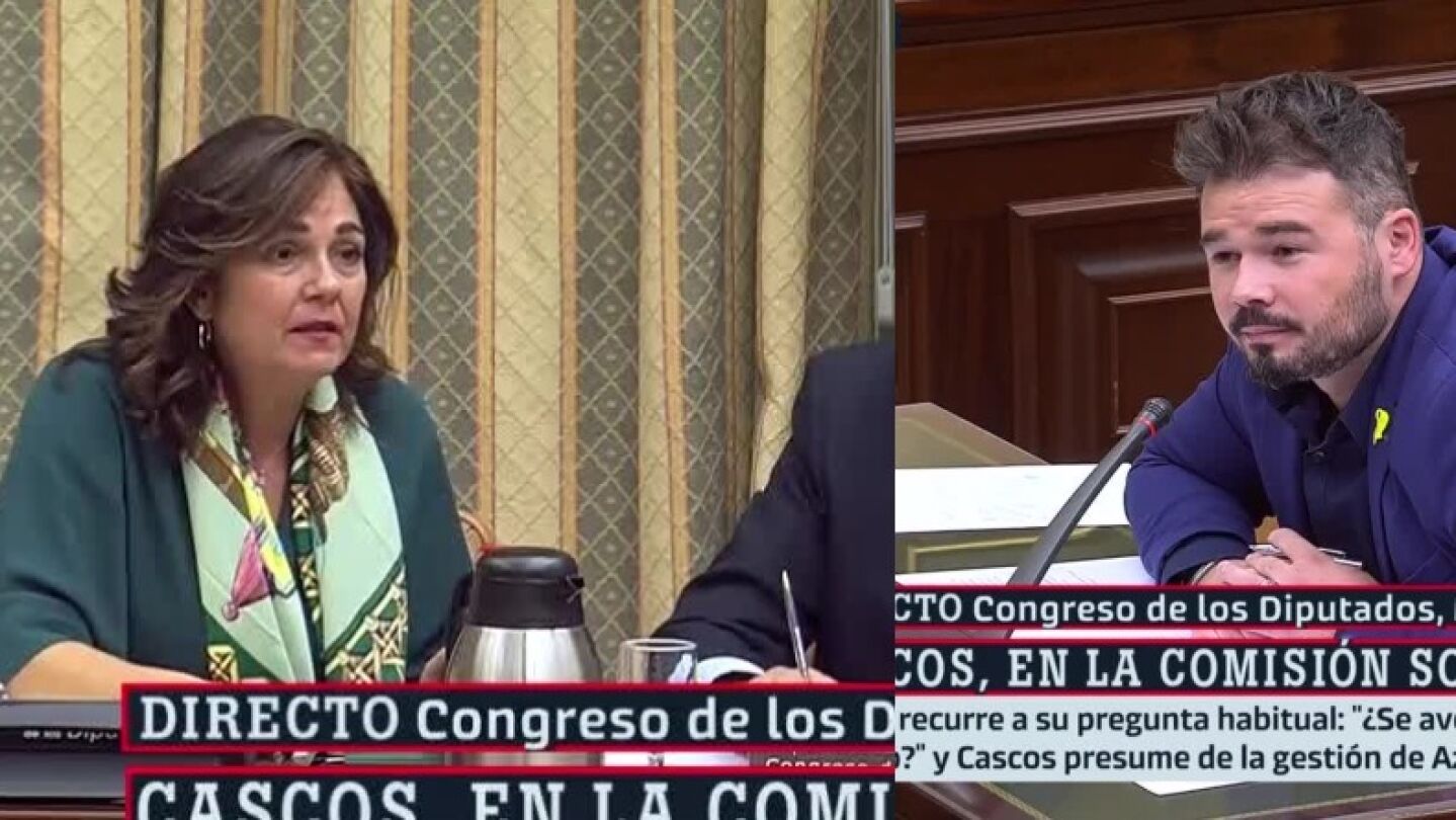 En la imagen, Beatriz Escudero y Gabriel Rufi&aacute;n