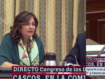 En la imagen, Beatriz Escudero y Gabriel Rufián