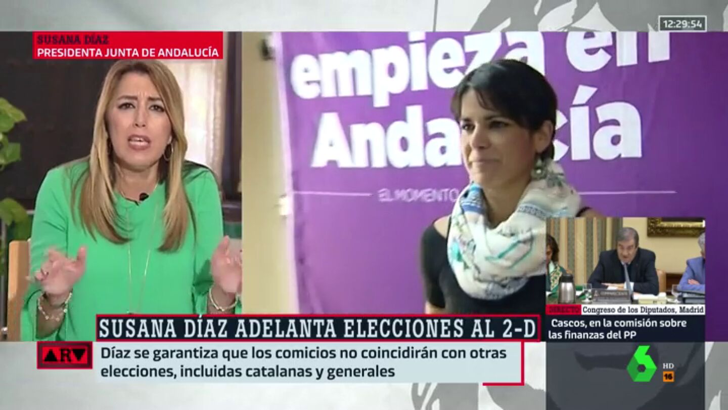 Susana D&iacute;az, en Al Rojo Vivo