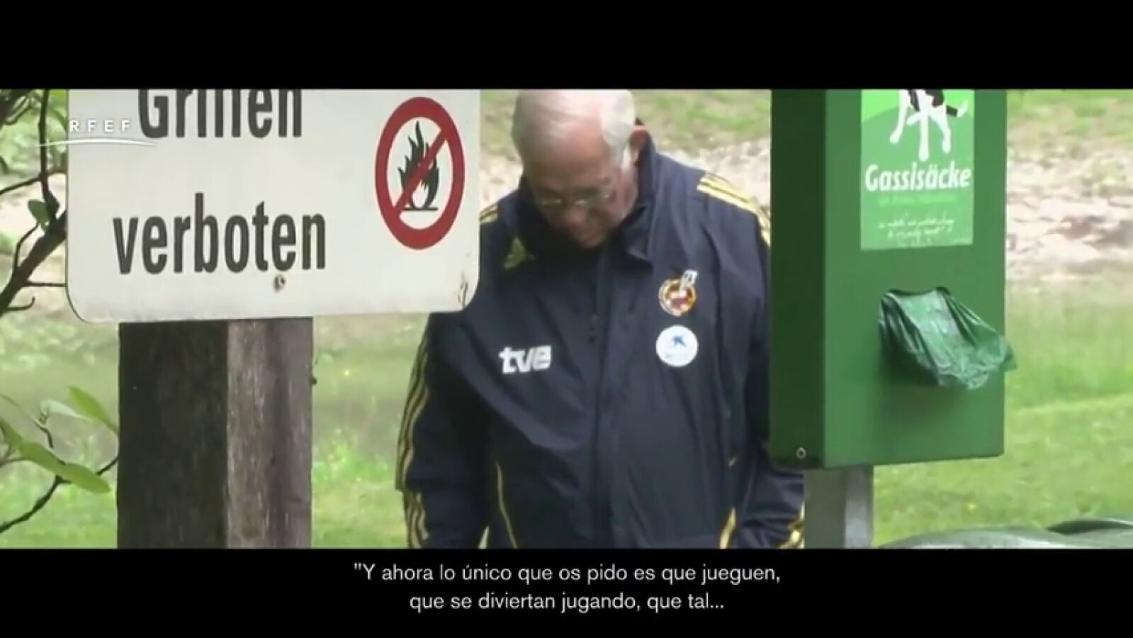 El emotivo homenaje de la RFEF a Luis Aragon&eacute;s diez a&ntilde;os despu&eacute;s de la Euro