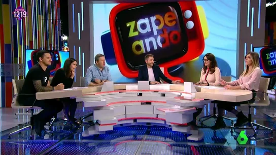 El plató de Zapeando El plató de Zapeando