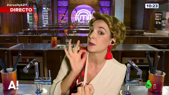 Leonor Lavado encarna a una enfadada Antonia Dell'Atte Leonor Lavado encarna a una enfadada Antonia Dell'Atte