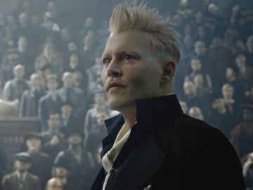 Johnny Depp como Grindelwald Johnny Depp como Grindelwald