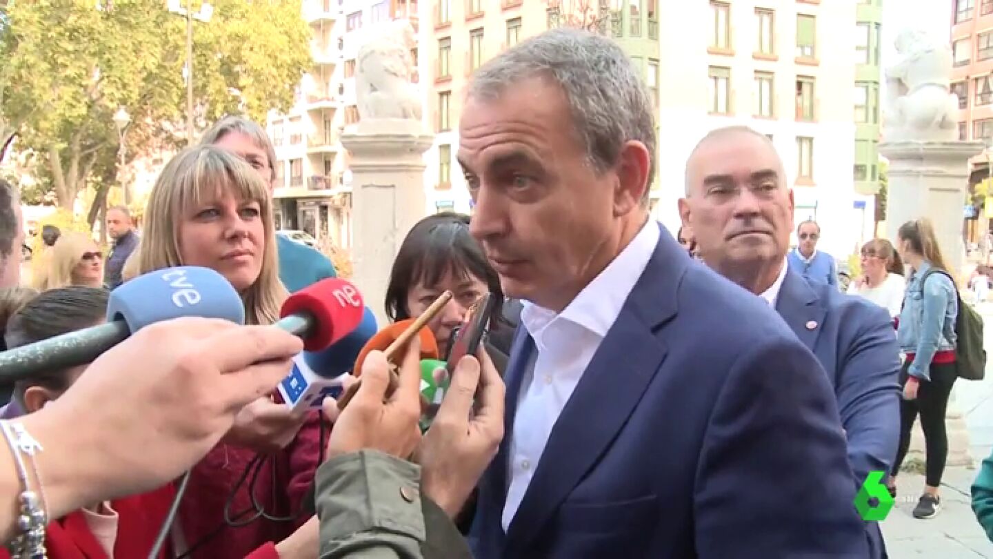 Rodr&iacute;guez Zapatero: "Los independentistas no pueden mantener el viaje a ninguna parte, es una p&eacute;rdida de tiempo"