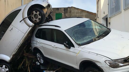 Las im&aacute;genes despu&eacute;s de la riada en Sant Lloren&ccedil;