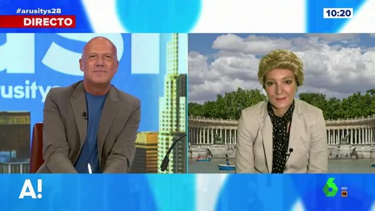 Leonor Lavado 'en clave' de Esperanza Aguirre acusa a Arusitys de ser 'antipepero' Leonor Lavado 'en clave' de Esperanza Aguirre acusa a Arusitys de ser 'antipepero'