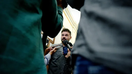 El portavoz de ERC en el Congreso, Gabriel Rufián El portavoz de ERC en el Congreso, Gabriel Rufián