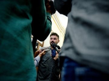 El portavoz de ERC en el Congreso, Gabriel Rufián El portavoz de ERC en el Congreso, Gabriel Rufián