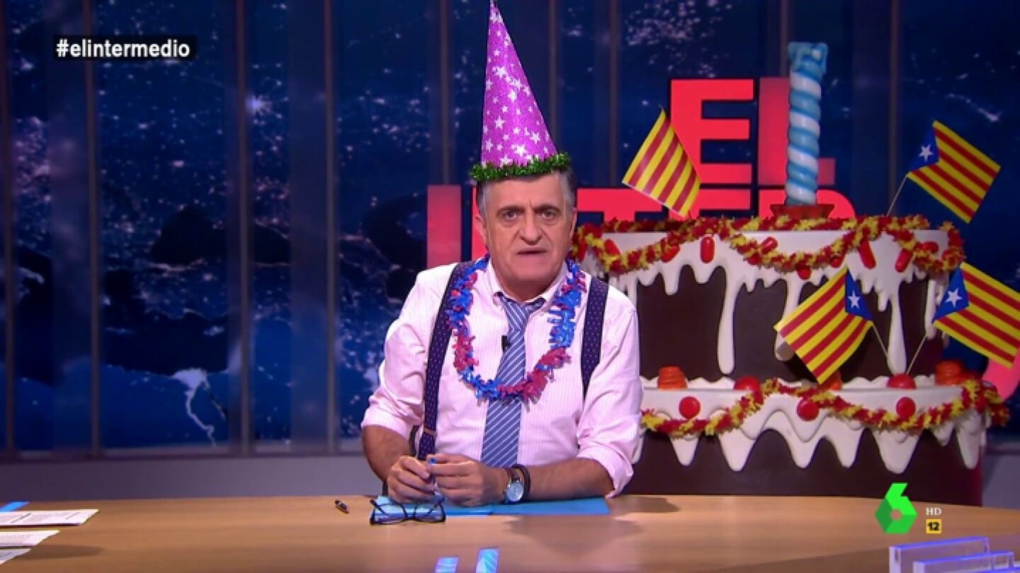 Los diez segundos de celebraci&oacute;n de la rep&uacute;blica catalana: "No se queje Puigdemont, lo hemos celebrado cinco veces m&aacute;s de lo que dur&oacute;"