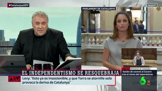 Antonio García Ferreras y Andrea Levy Antonio García Ferreras y Andrea Levy