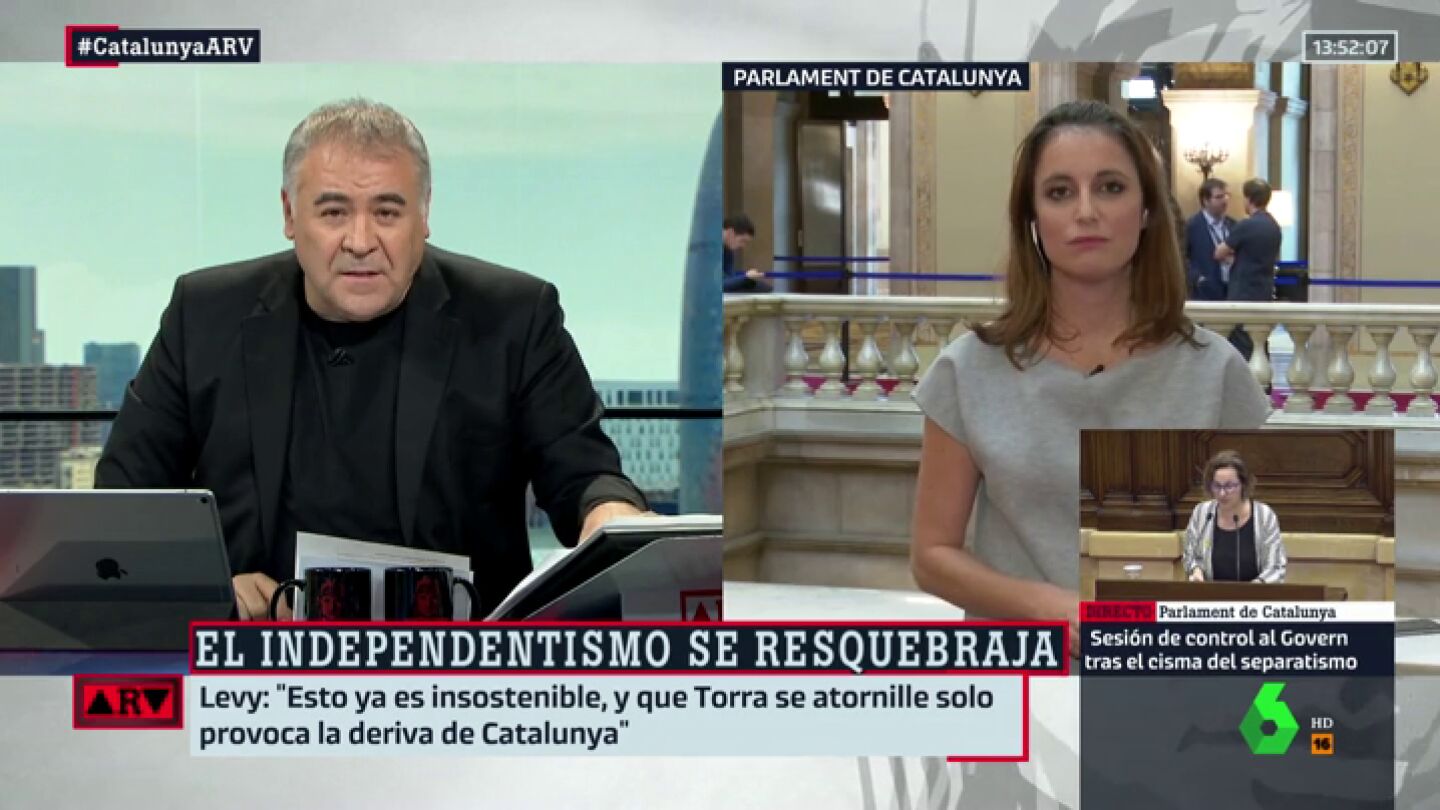 Antonio Garc&iacute;a Ferreras y Andrea Levy