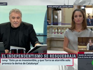 Antonio García Ferreras y Andrea Levy Antonio García Ferreras y Andrea Levy