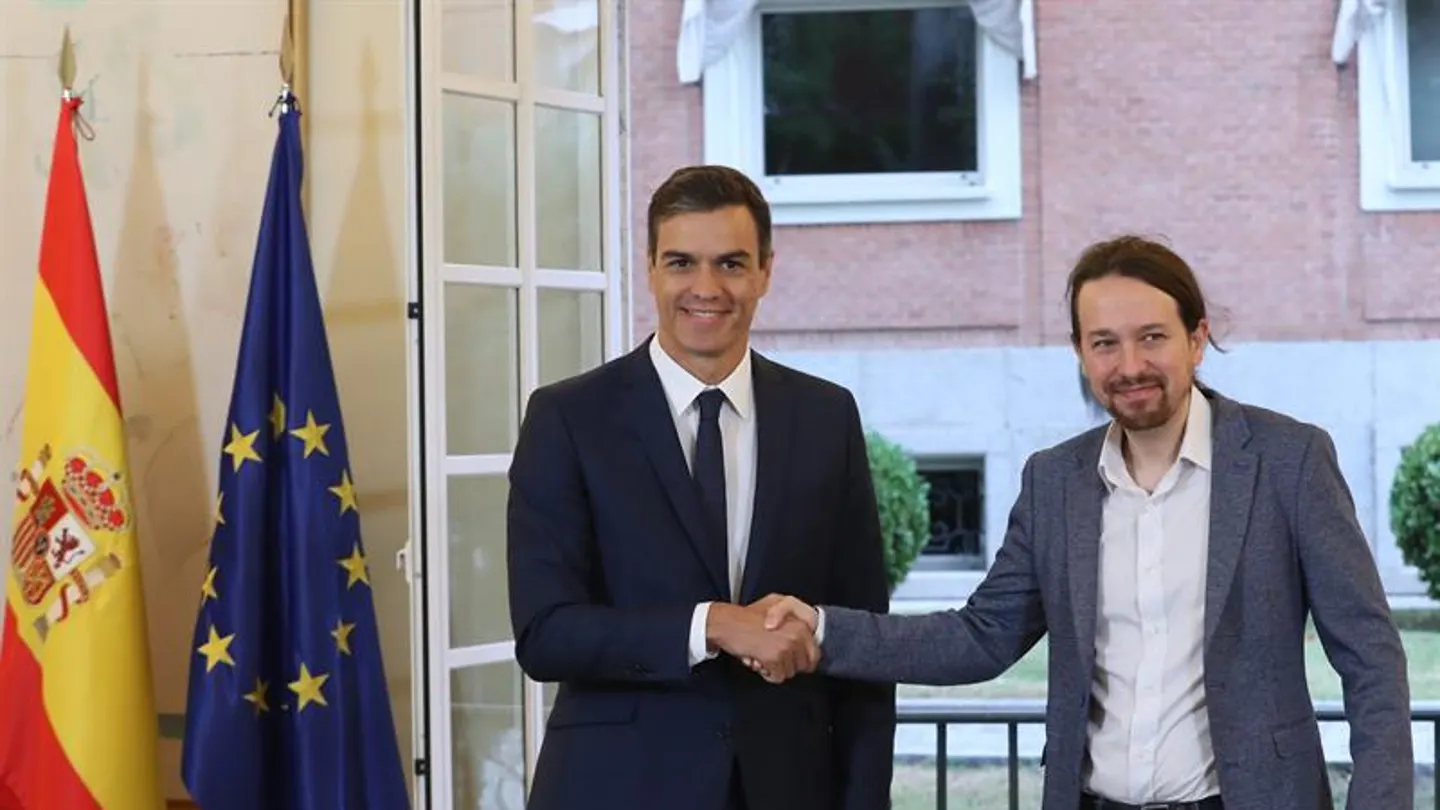 Pedro Sánchez y Pablo Iglesias Pedro Sánchez y Pablo Iglesias