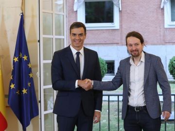 Pedro Sánchez y Pablo Iglesias Pedro Sánchez y Pablo Iglesias