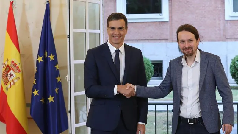 Pedro Sánchez y Pablo Iglesias