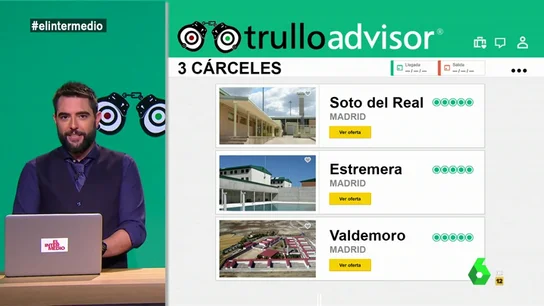 'Trulloadvisor' ayuda a Rodrigo Rato a "encontrar la mejor cárcel posible": "Soto del Real tiene hasta 'networking' en el patio de la cárcel" 'Trulloadvisor' ayuda a Rodrigo Rato a "encontrar la mejor cárcel posible": "Soto del Real tiene hasta 'networking' en el patio de la cárcel"