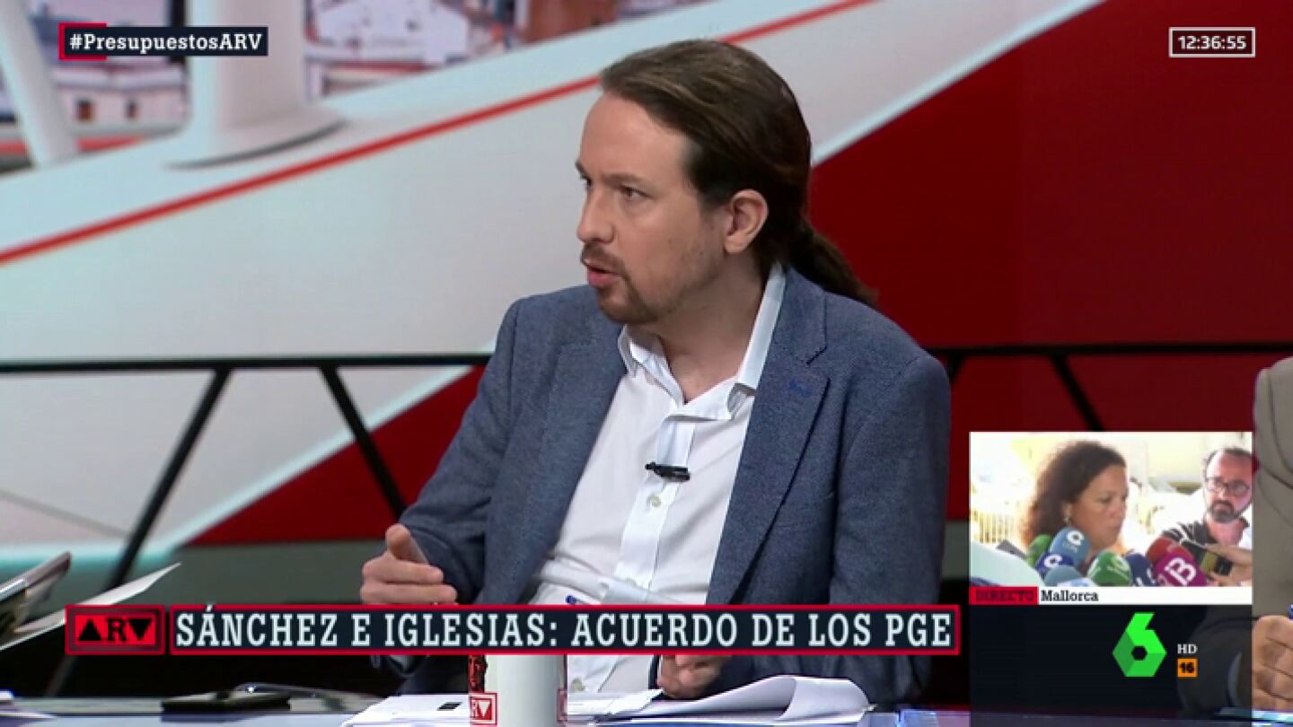 Pablo Iglesias, l&iacute;der de Podemos