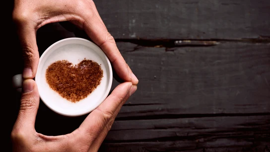 Imagen de archivo de un café Imagen de archivo de un café