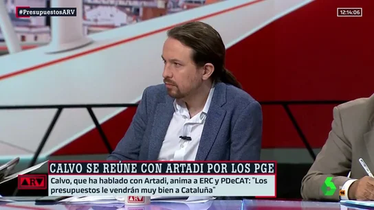 Pablo Iglesias en ARV Pablo Iglesias en ARV