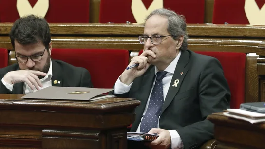 El presidente de la Generalitat, Quim Torra El presidente de la Generalitat, Quim Torra