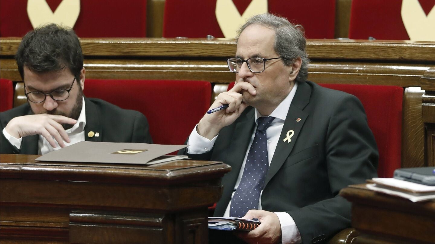 El presidente de la Generalitat, Quim Torra