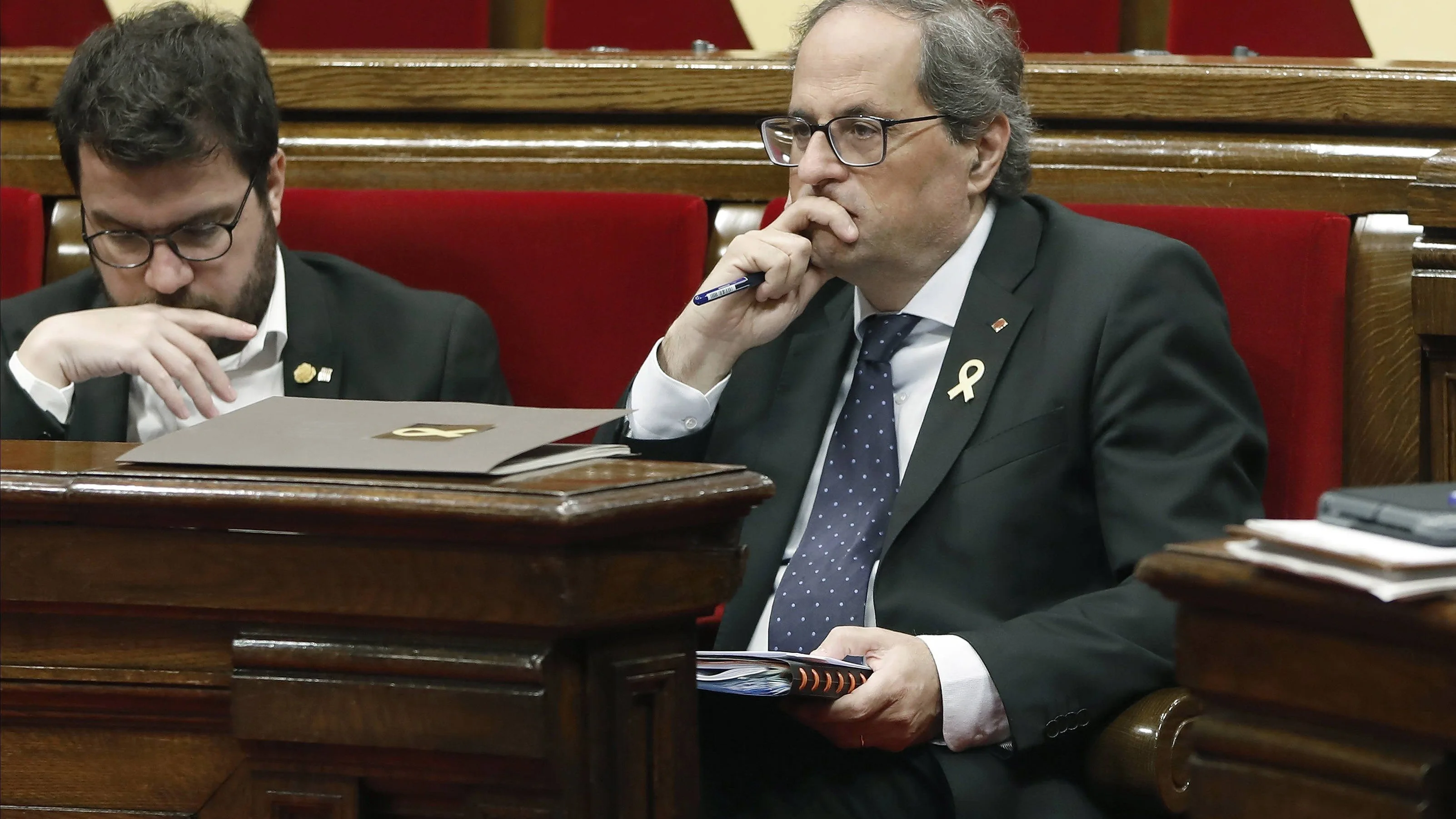 El presidente de la Generalitat, Quim Torra