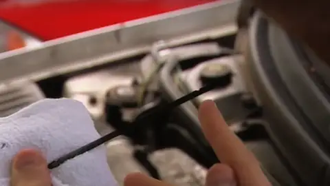 Revisión del aceite del motor Revisión del aceite del motor