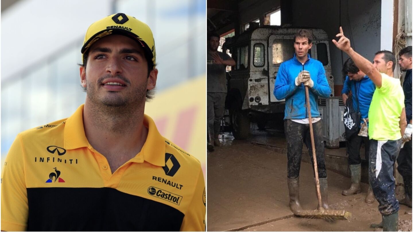 Carlos Sainz defiende a Nadal de los que le acusan de populista