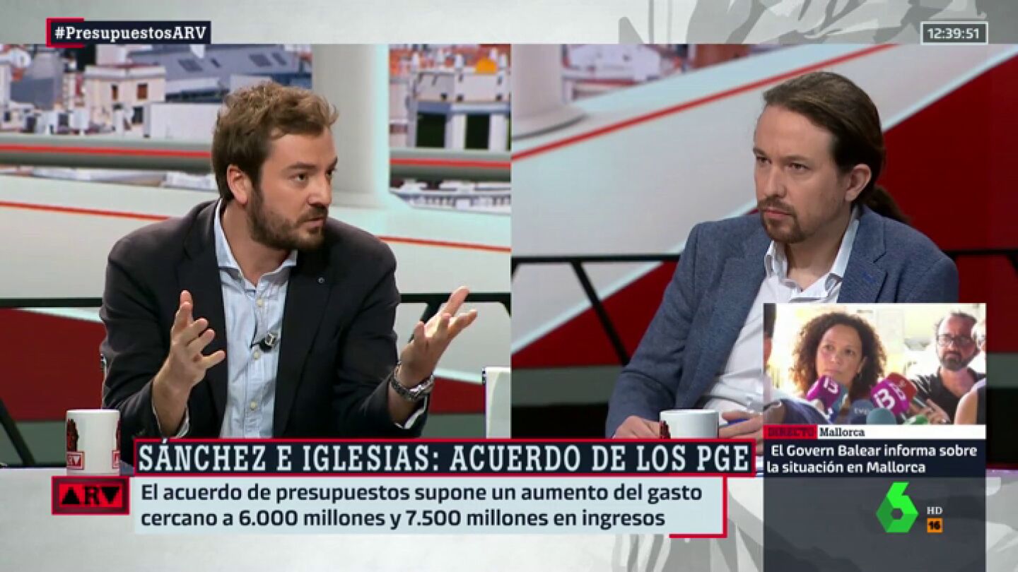 Pablo Iglesias, l&iacute;der de Podemos