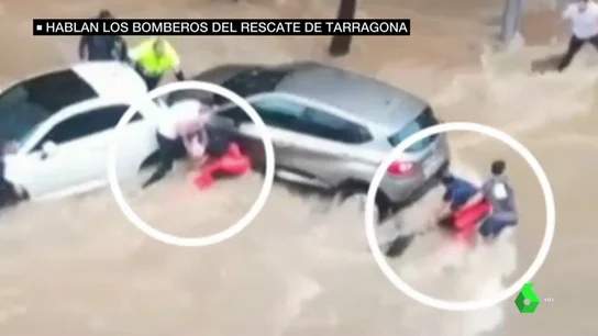 Angustioso rescate en Tarragona Angustioso rescate en Tarragona