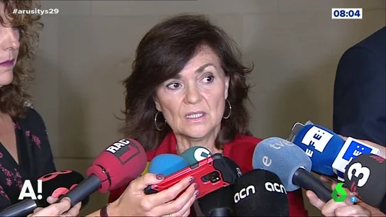 El "frívolo parecido" que le saca Alfonso Arús a Carmen Calvo El "frívolo parecido" que le saca Alfonso Arús a Carmen Calvo