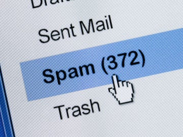 Bandeja de spam en el email