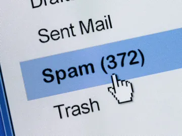 Bandeja de spam en el email Bandeja de spam en el email