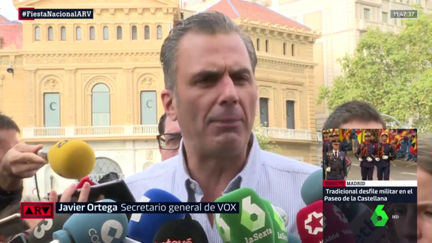 Javier Ortega, secretario general del VOX