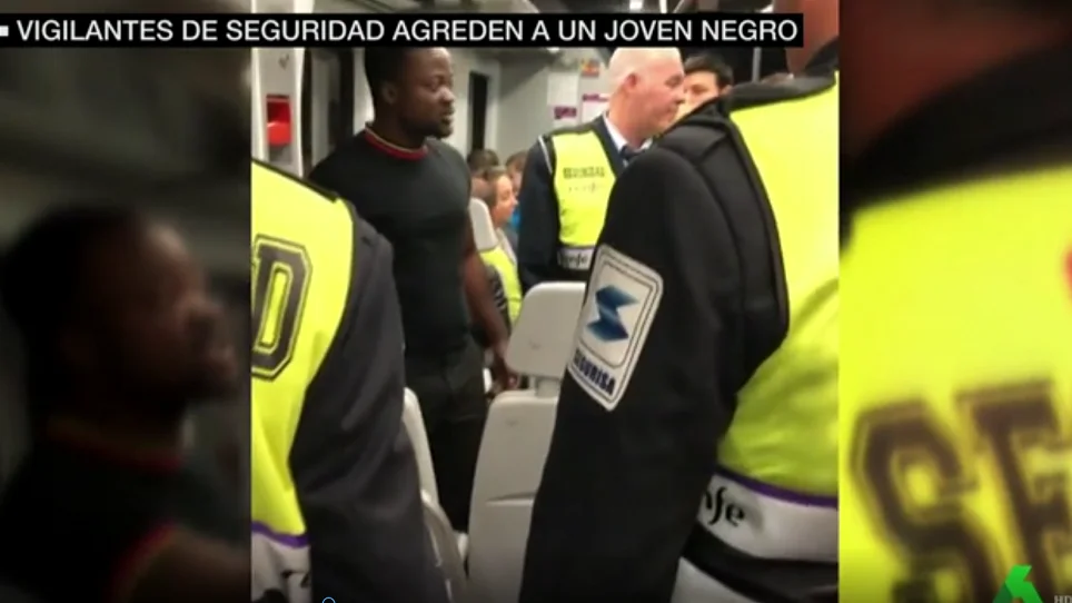 Imagen del vídeo de la agresión