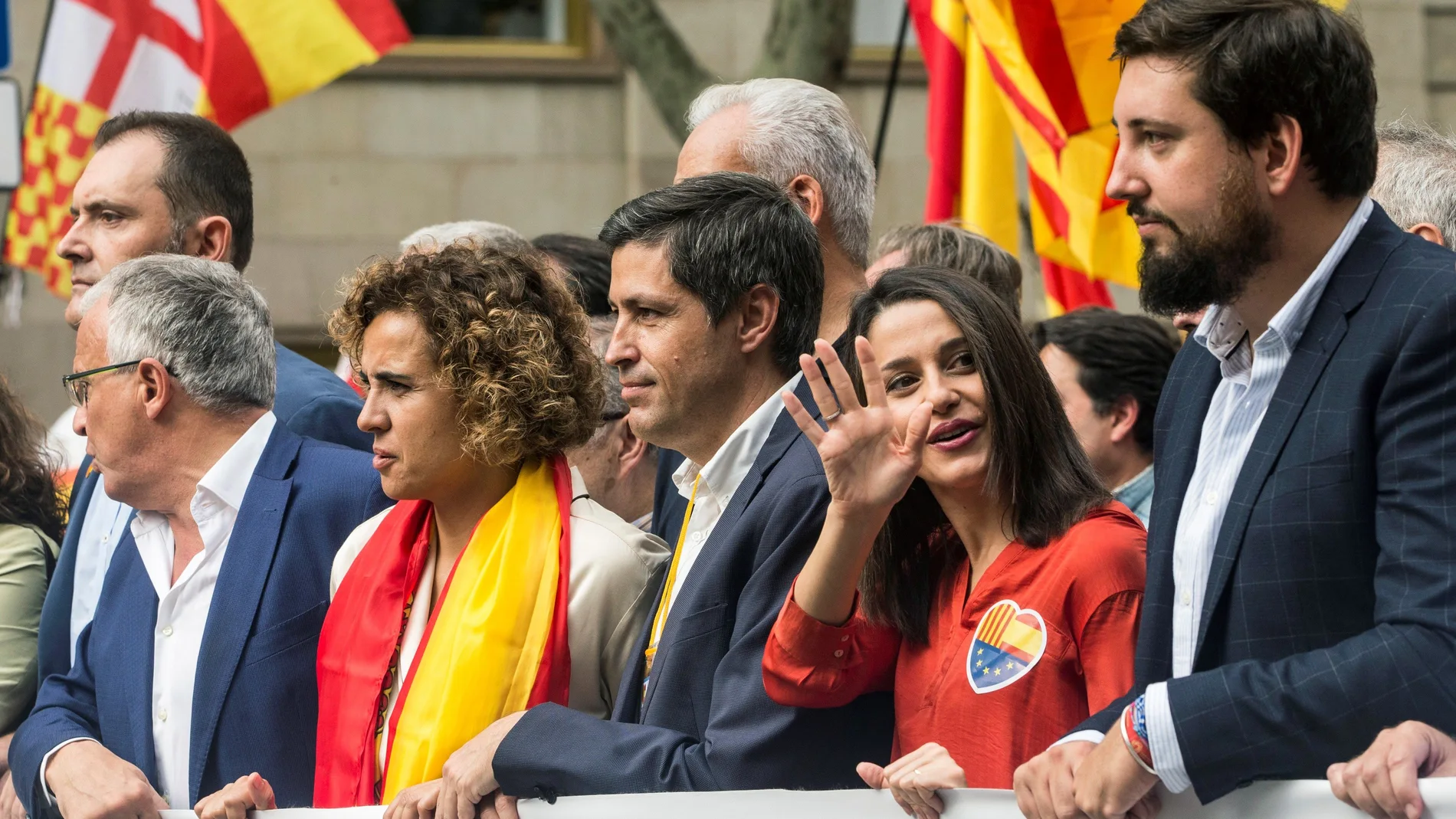 La lider de Ciudadanos en Cataluña, Inés Arrimadas 