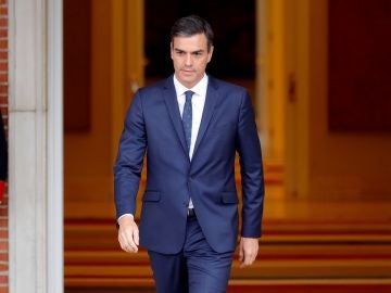 Pedro Sánchez en el Palacio de la Moncloa Pedro Sánchez en el Palacio de la Moncloa
