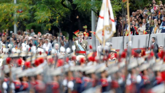 El rey Felipe VI, en el Día de la Fiesta Nacional El rey Felipe VI, en el Día de la Fiesta Nacional