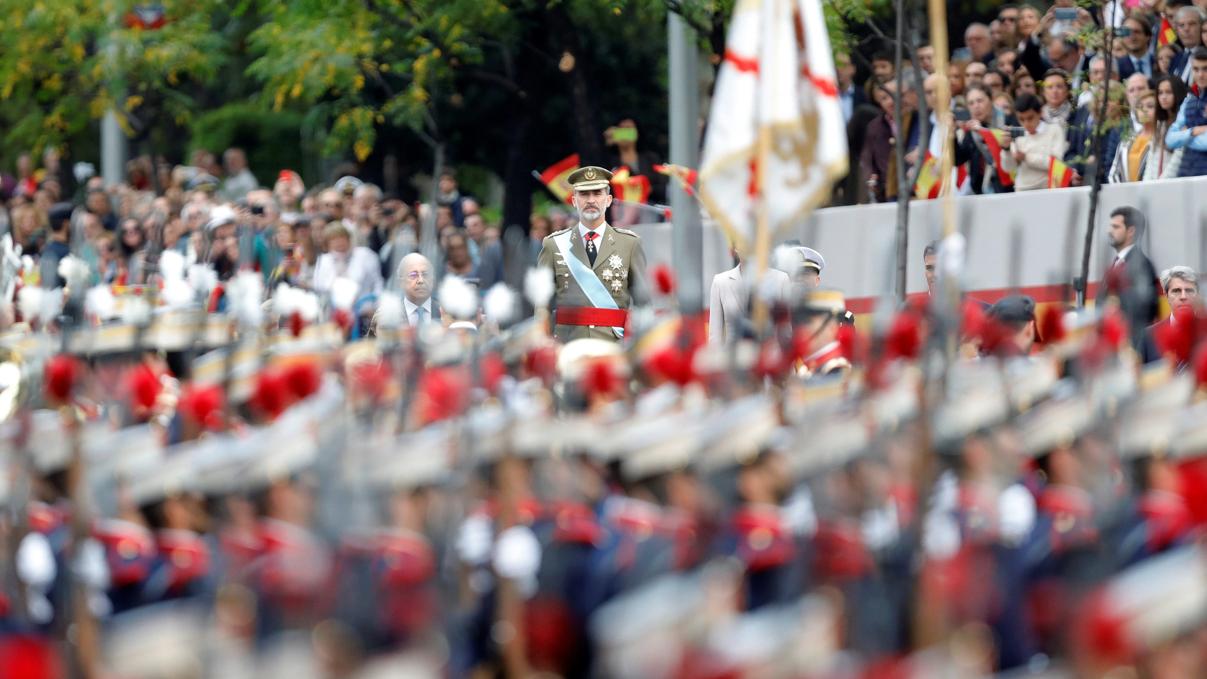 El rey Felipe VI, en el Día de la Fiesta Nacional