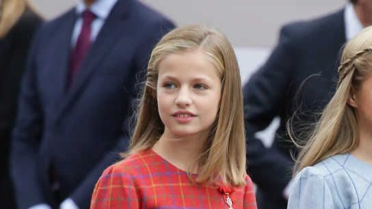 La princesa Leonor en el Día de la Hispanidad La princesa Leonor en el Día de la Hispanidad